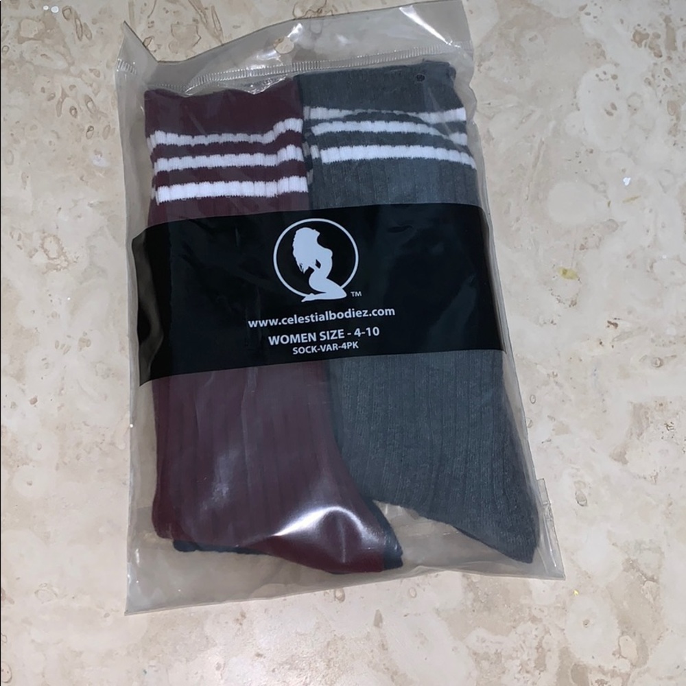 Celestial Bodiez Womens 4-10 knee high socks